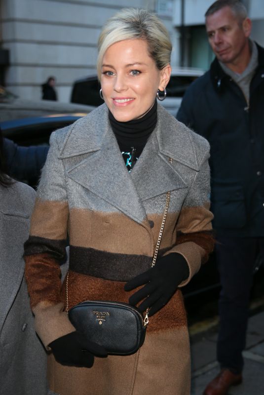 ELIZABETH BANKS Promotes New Lego Movie at BBC Radio in London 01/30/2019