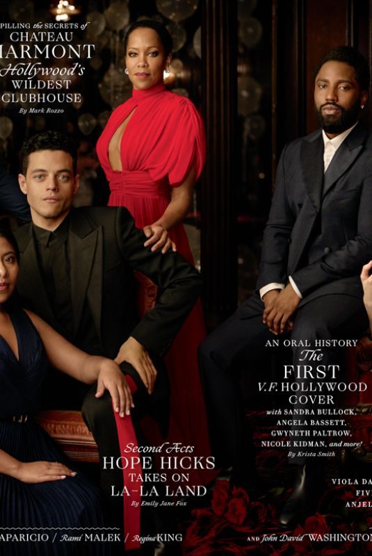 ELIZABETH DEBICKI and TESSA THOMPSON in Vanity Fair’s 25th Annual Hollywood Issue 2019