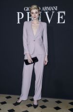ELIZABETH DEBICKI at Armani Fashion Show at Paris Fashion Week 01/22/2019