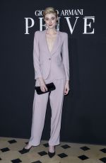 ELIZABETH DEBICKI at Armani Fashion Show at Paris Fashion Week 01/22/2019