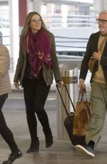 ELIZABETH HURLEY Arrives at Heathrow Airport in London 01/11/2019