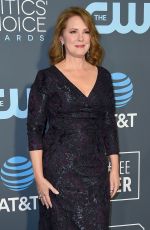 ELIZABETH PERKINS at 2019 Critics’ Choice Awards in Santa Monica 01/13/2019
