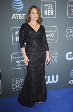 ELIZABETH PERKINS at 2019 Critics’ Choice Awards in Santa Monica 01/13/2019