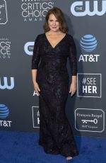ELIZABETH PERKINS at 2019 Critics’ Choice Awards in Santa Monica 01/13/2019