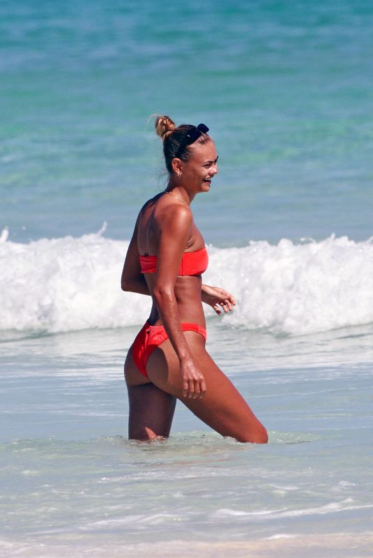 ELLA ROSS in Bikini at a Beach in Tulum 01/13/2019