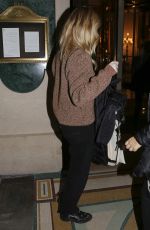 ELLE FANNING Arrives at Her Hotel in Paris 01/21/2019