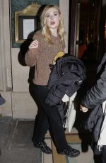 ELLE FANNING Arrives at Her Hotel in Paris 01/21/2019