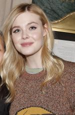 ELLE FANNING Arrives at Her Hotel in Paris 01/21/2019