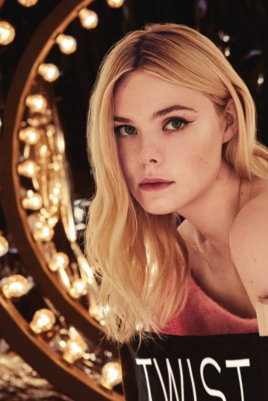 ELLE FANNING for Miu Miu New Fragrance, January 2019 Campaign 