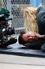 ELLE FANNING on the Set of Molly in Brooklyn 01/16/2019