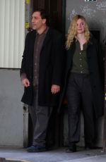 ELLE FANNING on the Set of Sally Potter