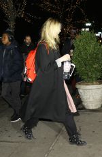 ELLE FANNING Out and About in New York 01/08/2019