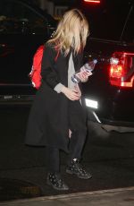 ELLE FANNING Out and About in New York 01/08/2019