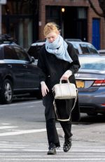 ELLE FANNING Out and About in New York 01/09/2019
