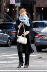 ELLE FANNING Out and About in New York 01/09/2019