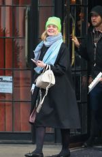 ELLE FANNING Out in New York 01/10/2019