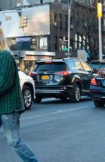 ELLE FANNING Out in New York 01/13/2019