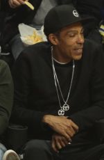 ELLEN POMPEO at LA Clippers vs Golden State Warriors Game 01/18/2019