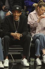 ELLEN POMPEO at LA Clippers vs Golden State Warriors Game 01/18/2019