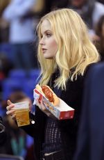 ELLIE BAMBER at NBA London Game 2019 at O2 Arena 01/17/2019