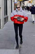 ELSA HOSK Out in New York 01/15/2019