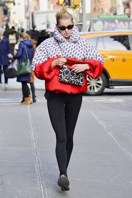 ELSA HOSK Out in New York 01/15/2019
