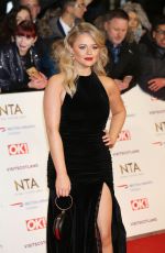 EMILY ATACK at 2019 National Televison Awards in London 01/22/2019
