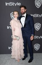 EMILY BLUNT at Instyle and Warner Bros Golden Globe Awards Afterparty in Beverly Hills 01/06/2019