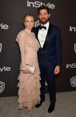 EMILY BLUNT at Instyle and Warner Bros Golden Globe Awards Afterparty in Beverly Hills 01/06/2019