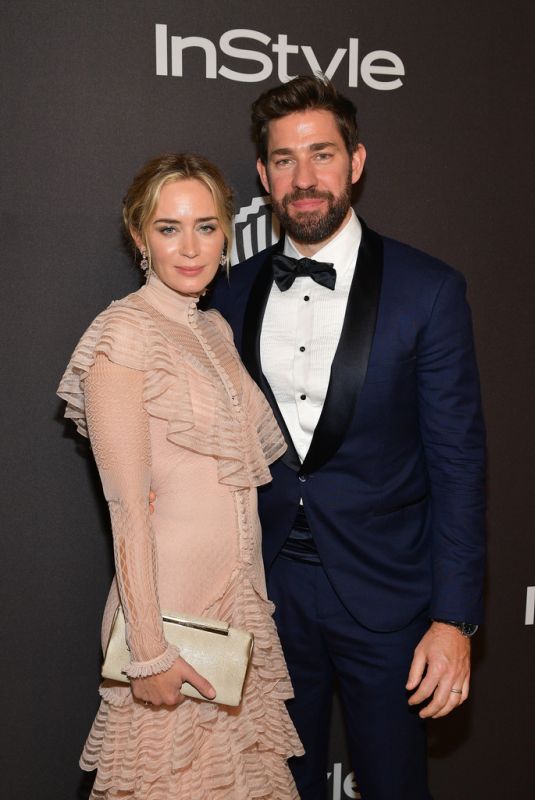 EMILY BLUNT at Instyle and Warner Bros Golden Globe Awards Afterparty in Beverly Hills 01/06/2019