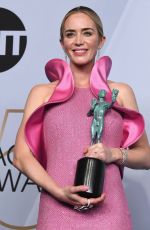 EMILY BLUNT at Screen Actors Guild Awards 2019 in Los Angeles 01/27/2019
