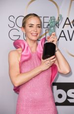 EMILY BLUNT at Screen Actors Guild Awards 2019 in Los Angeles 01/27/2019