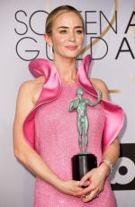 EMILY BLUNT at Screen Actors Guild Awards 2019 in Los Angeles 01/27/2019