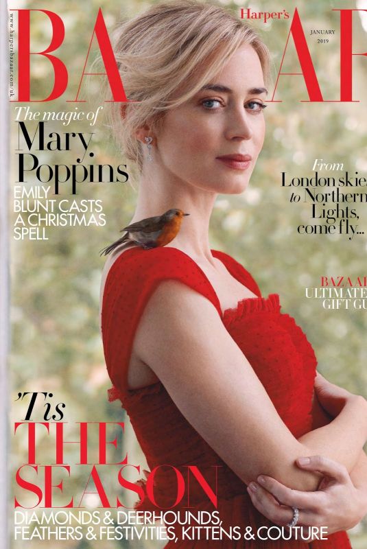 EMILY BLUNT for Harper