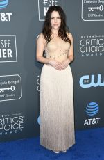 EMILY HAMPSHIRE at 2019 Critics’ Choice Awards in Santa Monica 01/13/2019