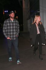 EMILY OSMENT Arrives at Elton John Concert in Los Angeles 01/30/2019