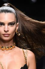 EMILY RATAJKOWSKI at Versace Runway Show at Milan Fashion Week 01/12/2019
