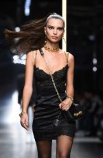 EMILY RATAJKOWSKI at Versace Runway Show at Milan Fashion Week 01/12/2019