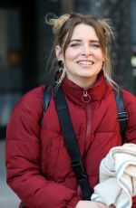 EMMA ATKINS Leaves ITV Studio in London 01/22/2019