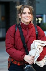 EMMA ATKINS Leaves ITV Studio in London 01/22/2019
