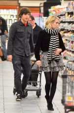 EMMA ROBERTS and Evan Peters Out Shopping in Los Angeles 01/17/2019