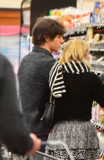 EMMA ROBERTS and Evan Peters Out Shopping in Los Angeles 01/17/2019