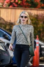 EMMA ROBERTS at a Film Company Office in West Hollywood 01/10/2019