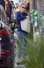 EMMA ROBERTS at Coffee Bean & Tea Leaf in Beverly Hills 01/03/2019