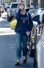 EMMA ROBERTS at Coffee Bean & Tea Leaf in Beverly Hills 01/03/2019