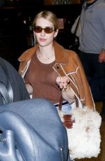 EMMA ROBERTS at Salt Lake City Airport 01/25/2019