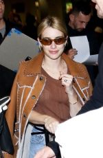 EMMA ROBERTS at Salt Lake City Airport 01/25/2019
