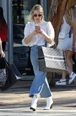 EMMA ROBERTS in Denim Out in West Hollywood 01/19/2019