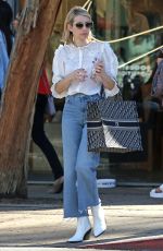 EMMA ROBERTS in Denim Out in West Hollywood 01/19/2019