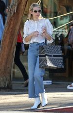 EMMA ROBERTS in Denim Out in West Hollywood 01/19/2019